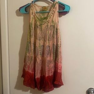 Karma circle tie die top, Small.
